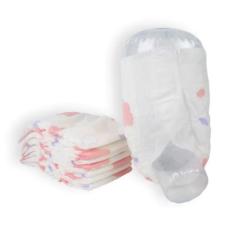 Diaper leanbh breathable